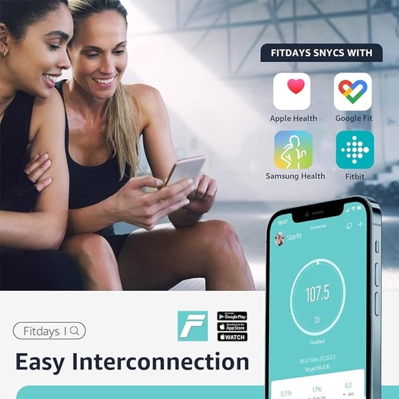 New Digital Bathroom Smart Scale with LCD Display - Picture 4 of 7